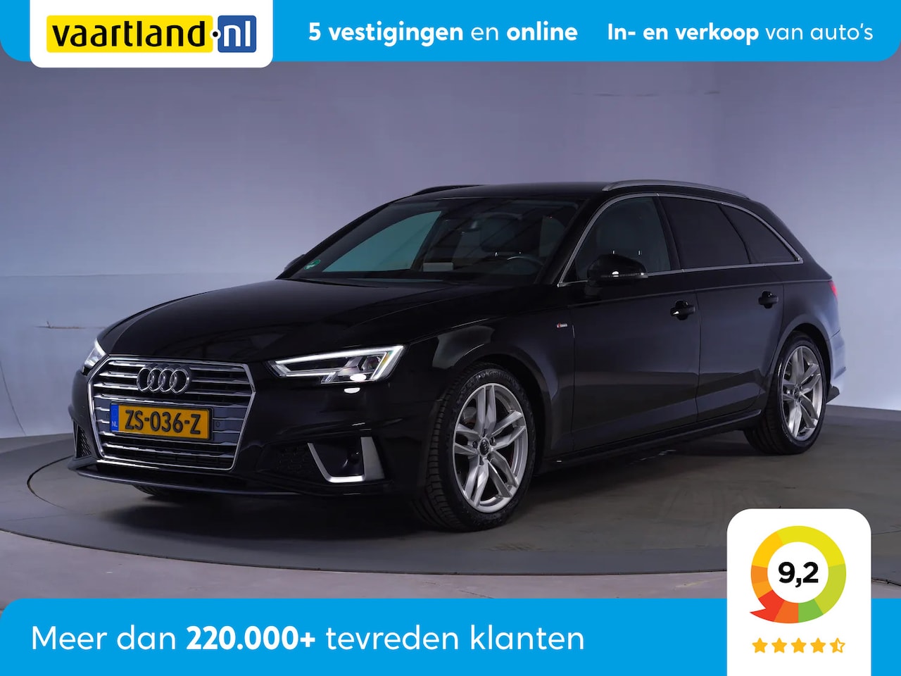 Audi A4 Avant - AVANT40 TFSI Sport S line edition Aut. [ Navi Full LED Keyless ] - AutoWereld.nl