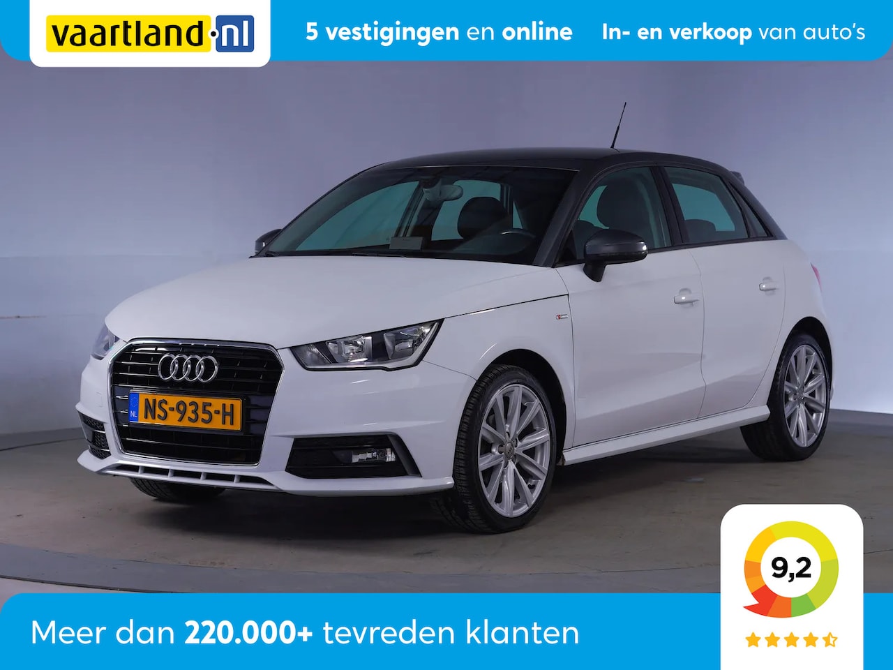 Audi A1 Sportback - 1.0 TFSI Sport Pro Line S 5pers [ Nav Parkeersensoren ] - AutoWereld.nl