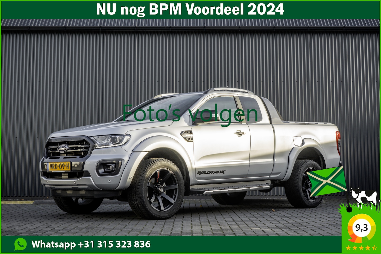 Ford Ranger - 2.0 Wildtrak Supercab | 3.5T Trekgewicht | Automaat | 4X4 | 213 PK | Euro 6 | Climate | Cr - AutoWereld.nl