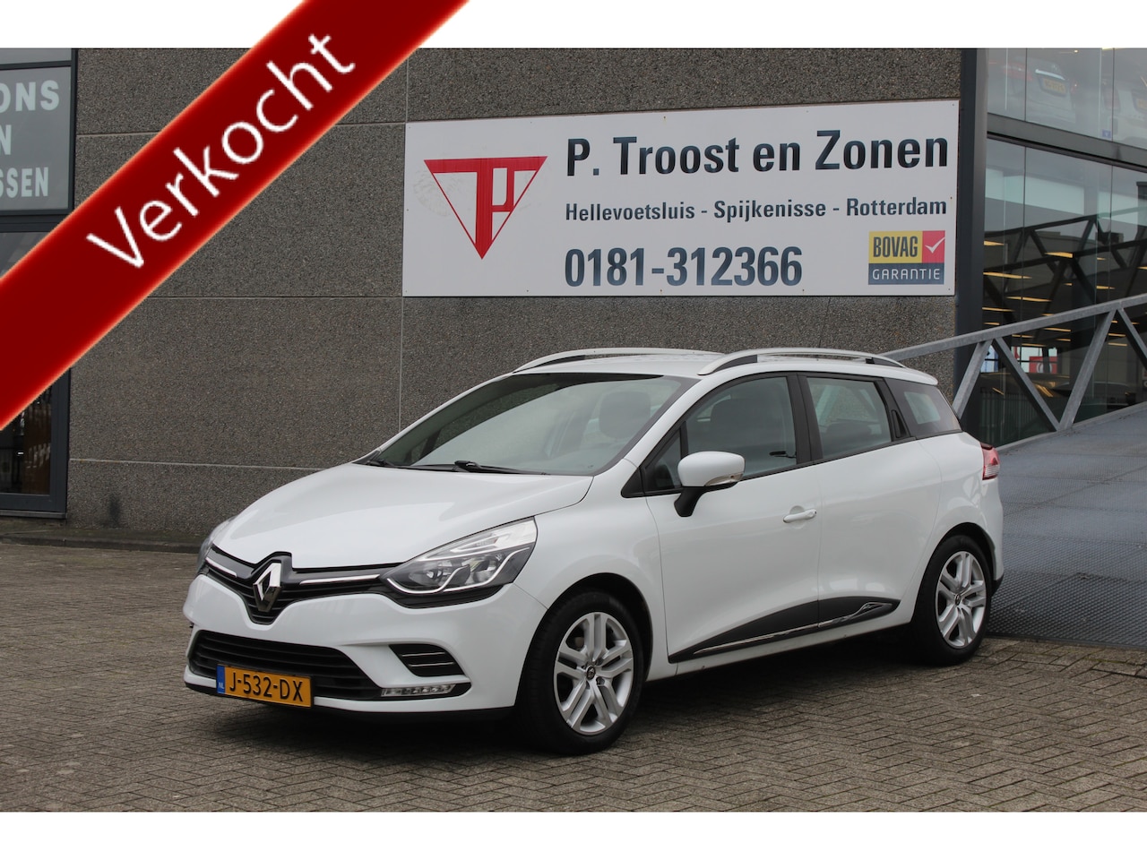 Renault Clio Estate - 0.9 TCe Zen Orig. NL auto/Airco/Navigatie/Bluetooth/Cruise Control/Ramen & Spiegels elektr - AutoWereld.nl