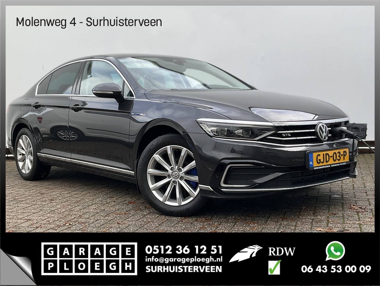 Volkswagen Passat - 1.4 TSI 272pk PHEV GTE Highline Nav/Cam Sportzetels+verw Trekh Elek-Klep - AutoWereld.nl