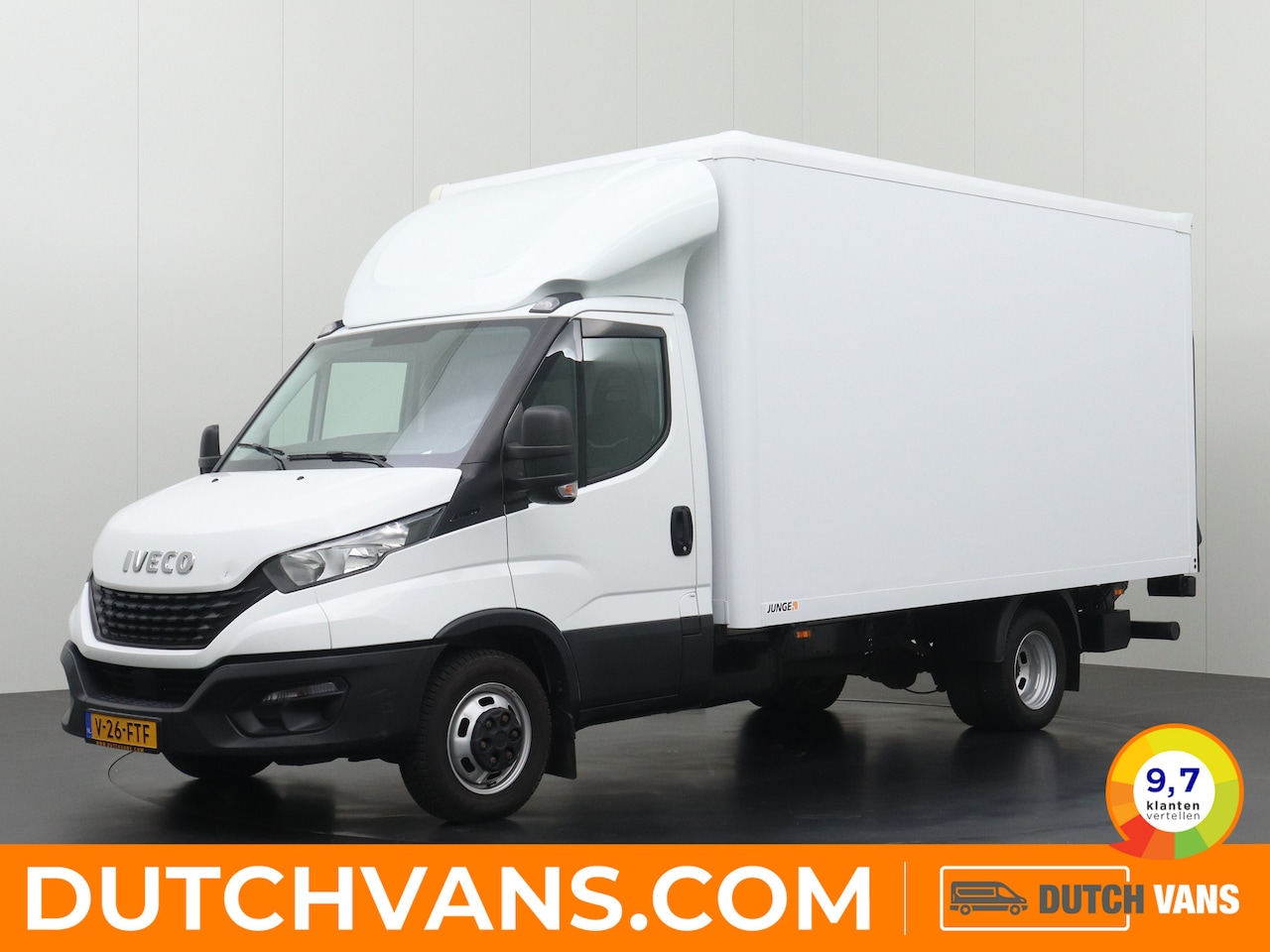 Iveco Daily - 35C16 Bakwagen+Laadklep | Dakspoiler | 3500Kg Trekgewicht | Airco | 3-Persoons - AutoWereld.nl