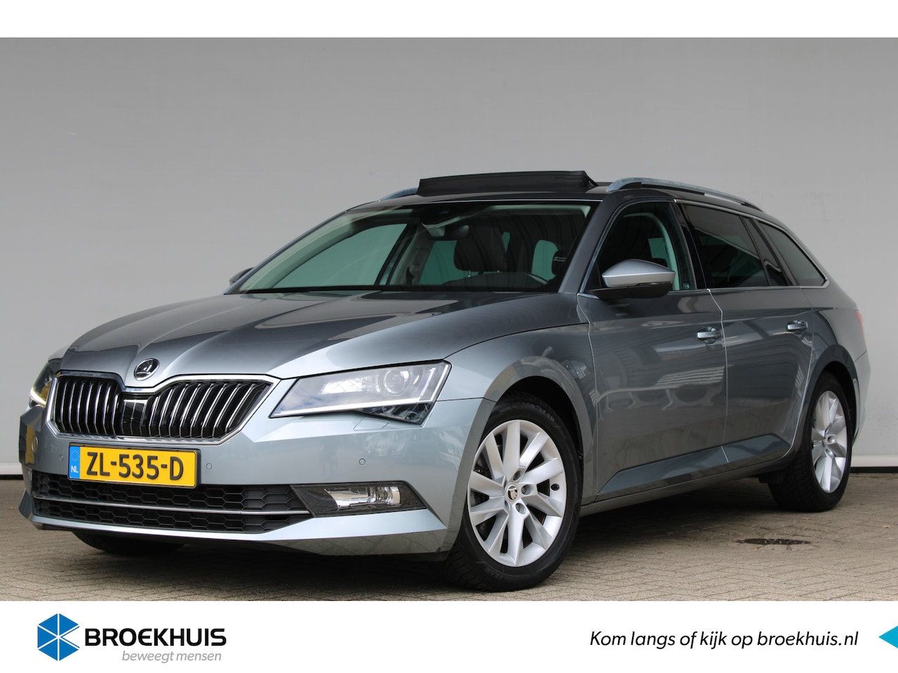 Skoda Superb Combi - 1.5 TSI ACT Ambition Business PANO/ LED / CLIMA/STOELVERWARMING/CARPLAY/PARK PILOT/ TREKHA - AutoWereld.nl