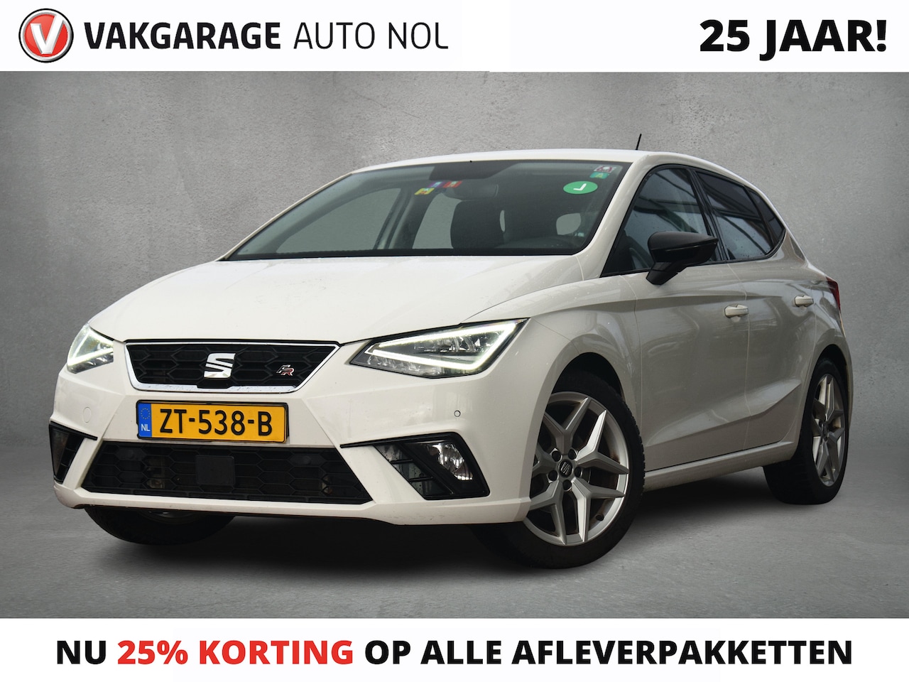 Seat Ibiza - 1.0 TSI FR Business Intense | Automaat | Trekhaak | Leer/ Alcantara | CarPlay - AutoWereld.nl