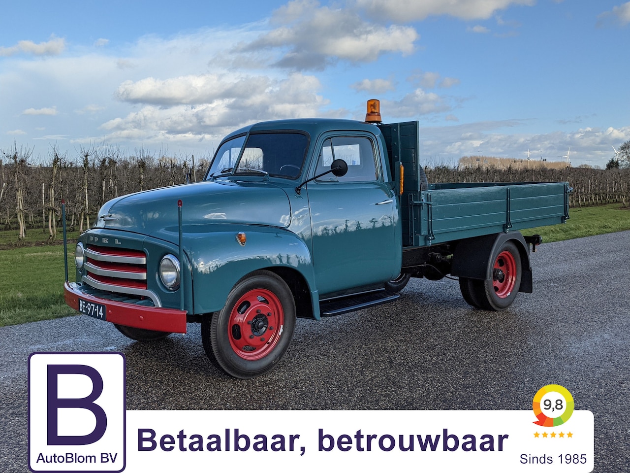 Opel Blitz - 175T 330 Bolkop | Volledig gerestaureerd! - AutoWereld.nl