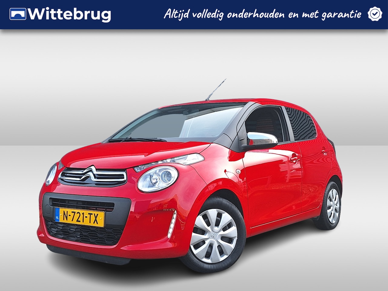 Citroën C1 - 1.0 VTi Feel Navi by App, Airco, Camera - AutoWereld.nl