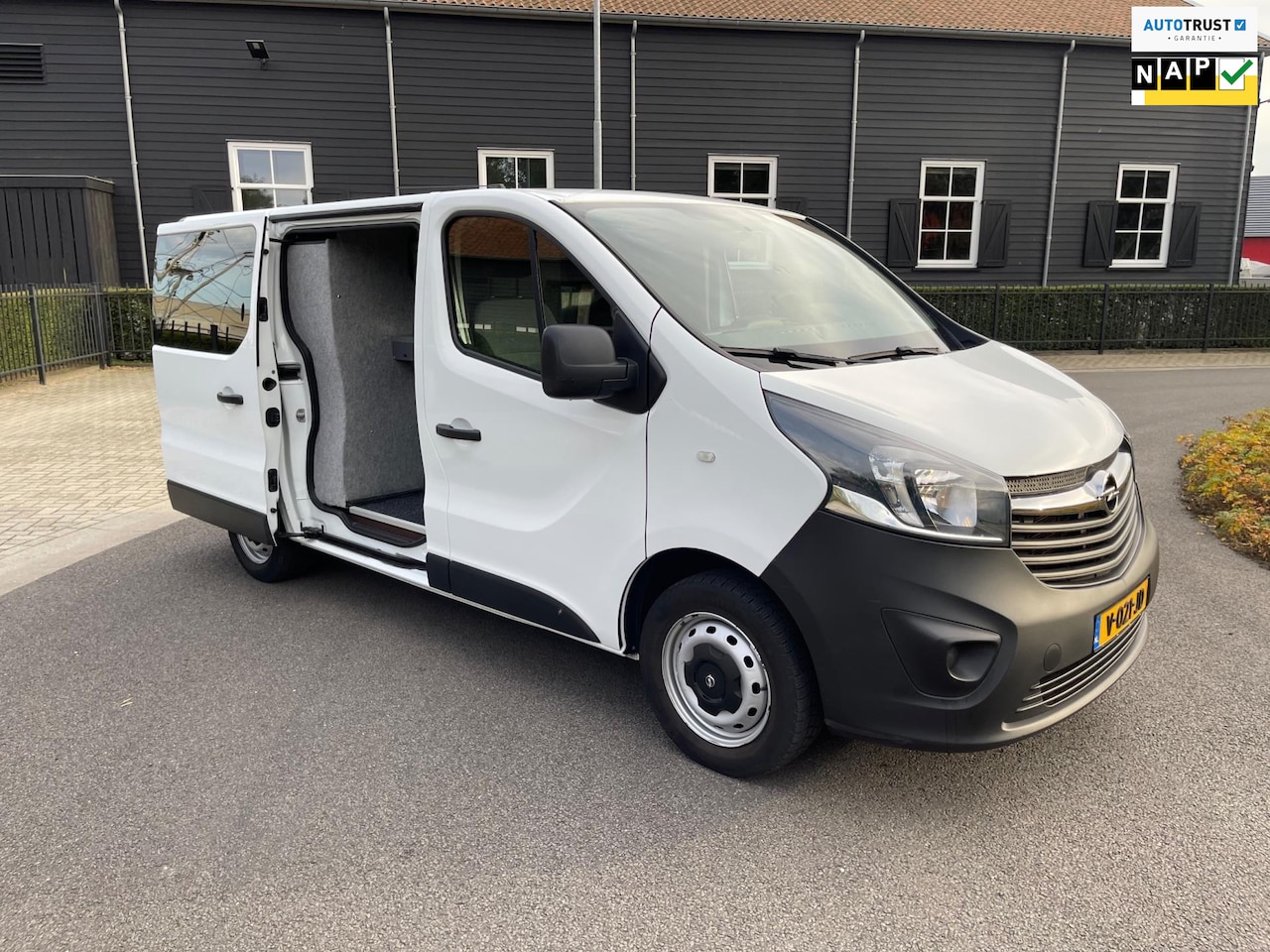 Opel Vivaro - 1.6 CDTI L1H1 2X Schuifdeur Kastinrichting-kantoor - AutoWereld.nl