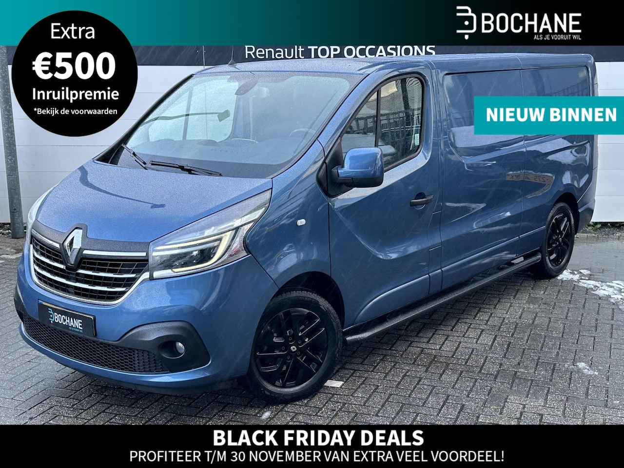 Renault Trafic - 2.0 dCi 170 T30 L2H1 Luxe | Trekhaak | Camera | LMV. | Sidebars | Dealer Onderhouden! - AutoWereld.nl