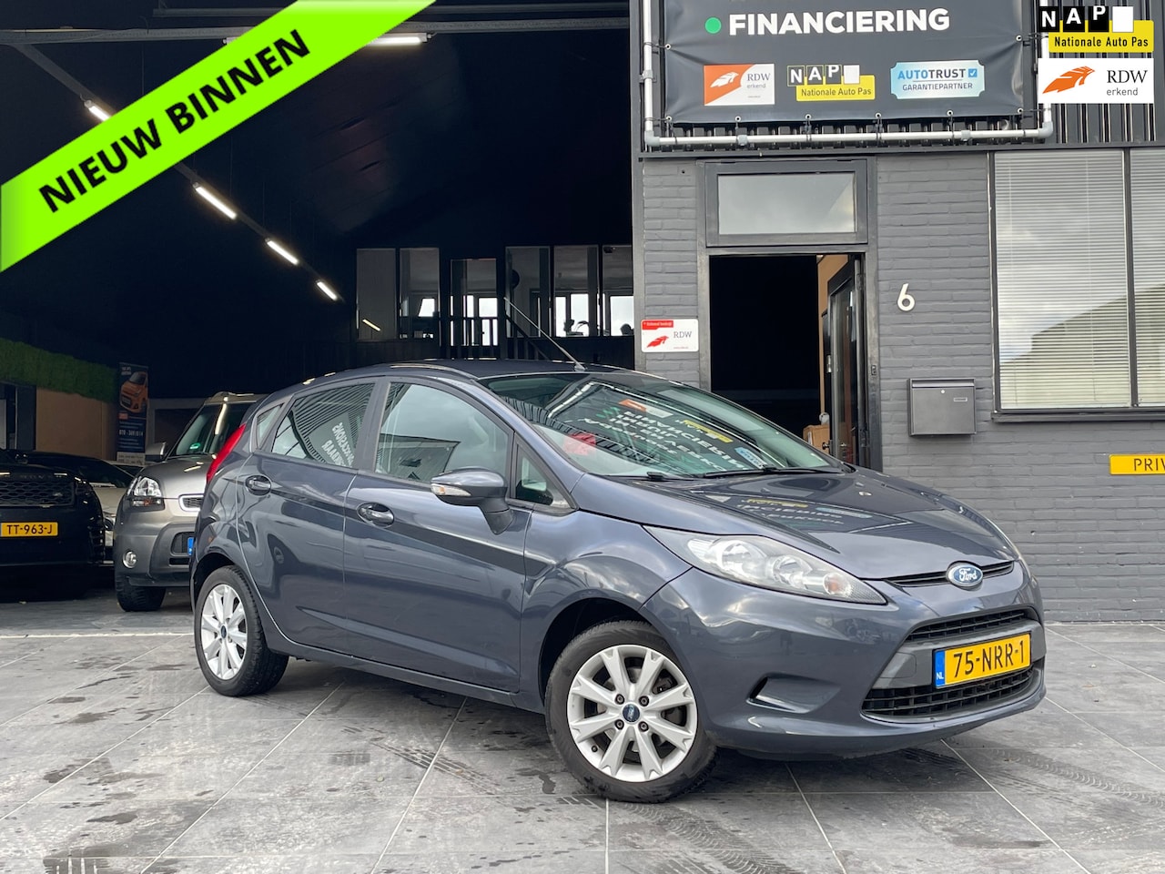 Ford Fiesta - 1.25 Limited|Airco|Elektrische Ramen|5DR|NAP|APK - AutoWereld.nl