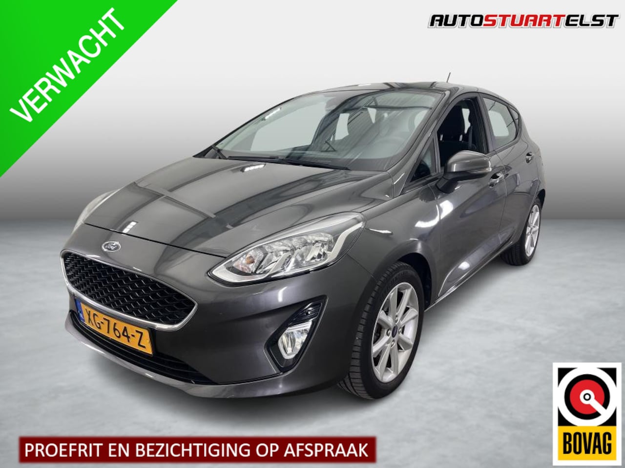 Ford Fiesta - 1.1 85pk Navi|Pdc|Airco|1e-Eigenaar|NL-Auto|LMV|Voledige-Historie| - AutoWereld.nl