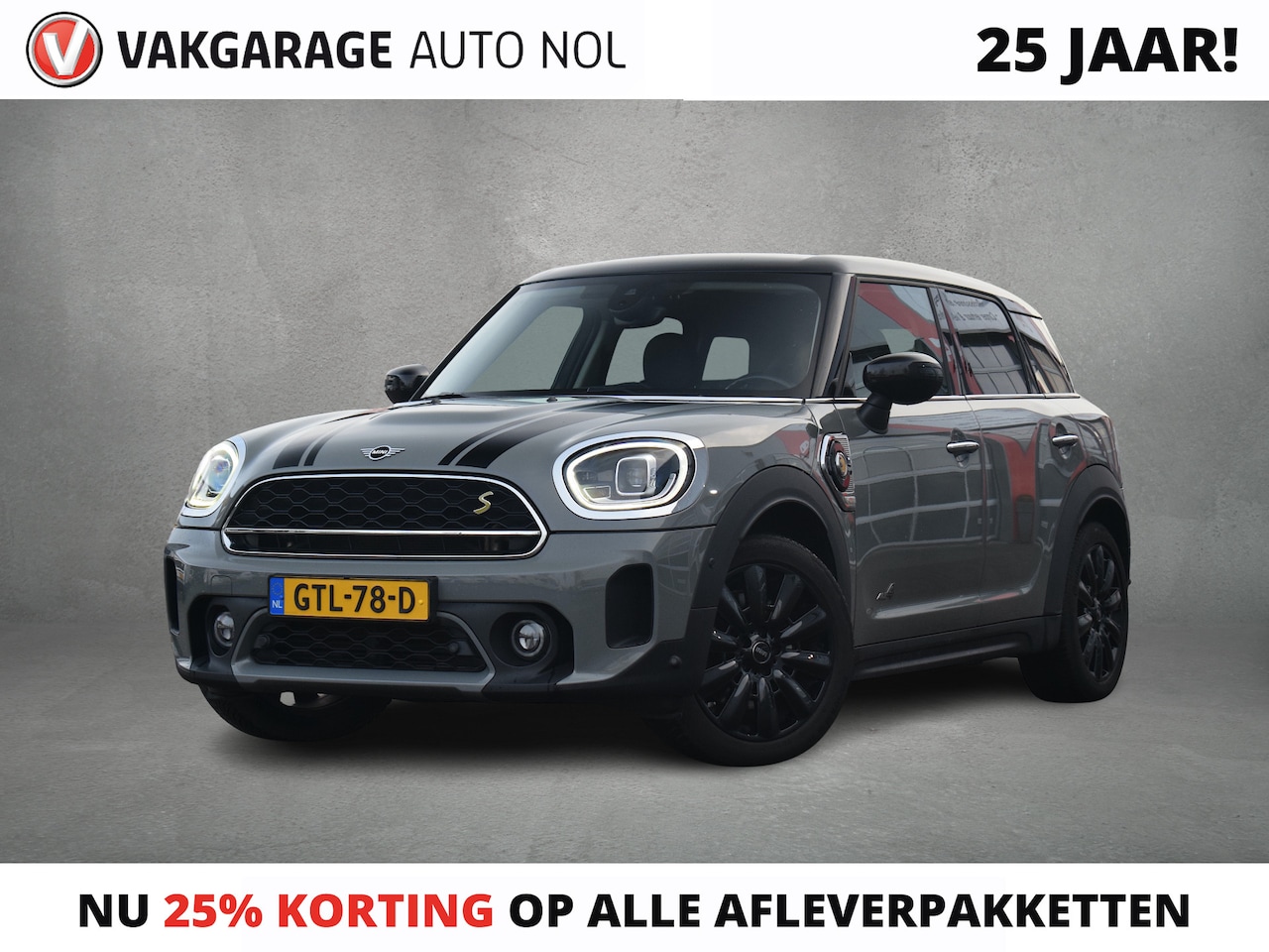 MINI Countryman - Mini 2.0 Cooper S E ALL4 Chili | Apple CarPlay | Half Leer | Adaptive | Stoelverwarming - AutoWereld.nl