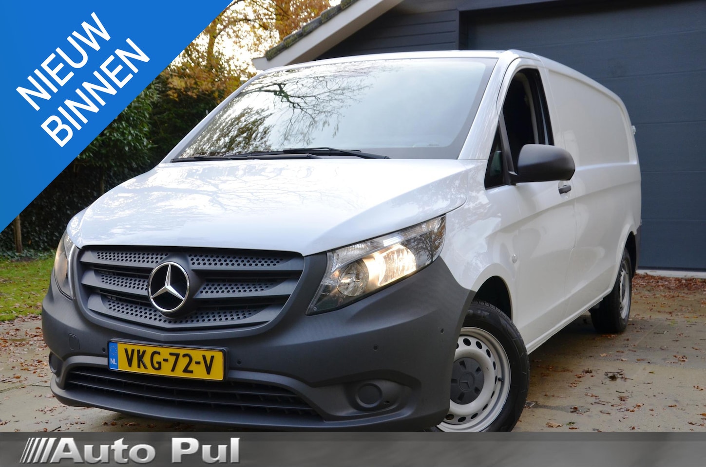 Mercedes-Benz Vito - 116 CDI Extra Lang Navi/Airco/Pdc/Cr-Controle/Trekhaak/Achteruitrijcamera/Achterdeuren - AutoWereld.nl