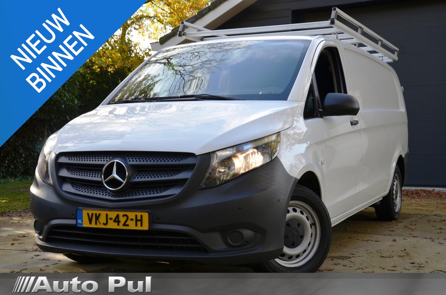 Mercedes-Benz Vito - 116 CDI Extra Lang Navi/Airco/Pdc/Cr-Controle/Trekhaak/Achteruitrijcamera/Achterdeuren - AutoWereld.nl