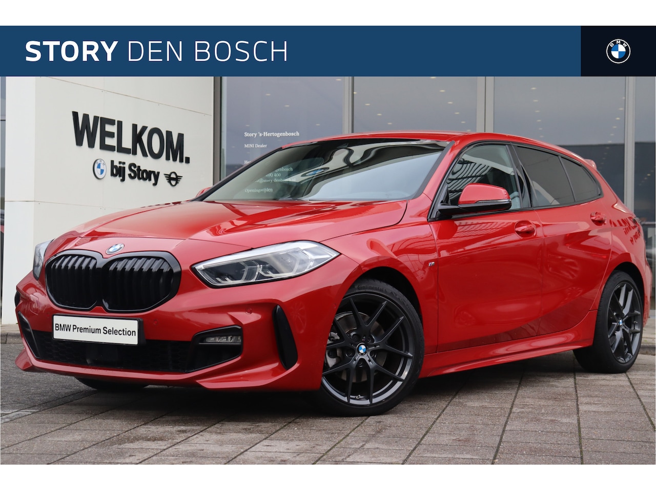 BMW 1-serie - 118i Executive M Sport Automaat / M sportstoelen / LED / Comfort Access / Parking Assistan - AutoWereld.nl