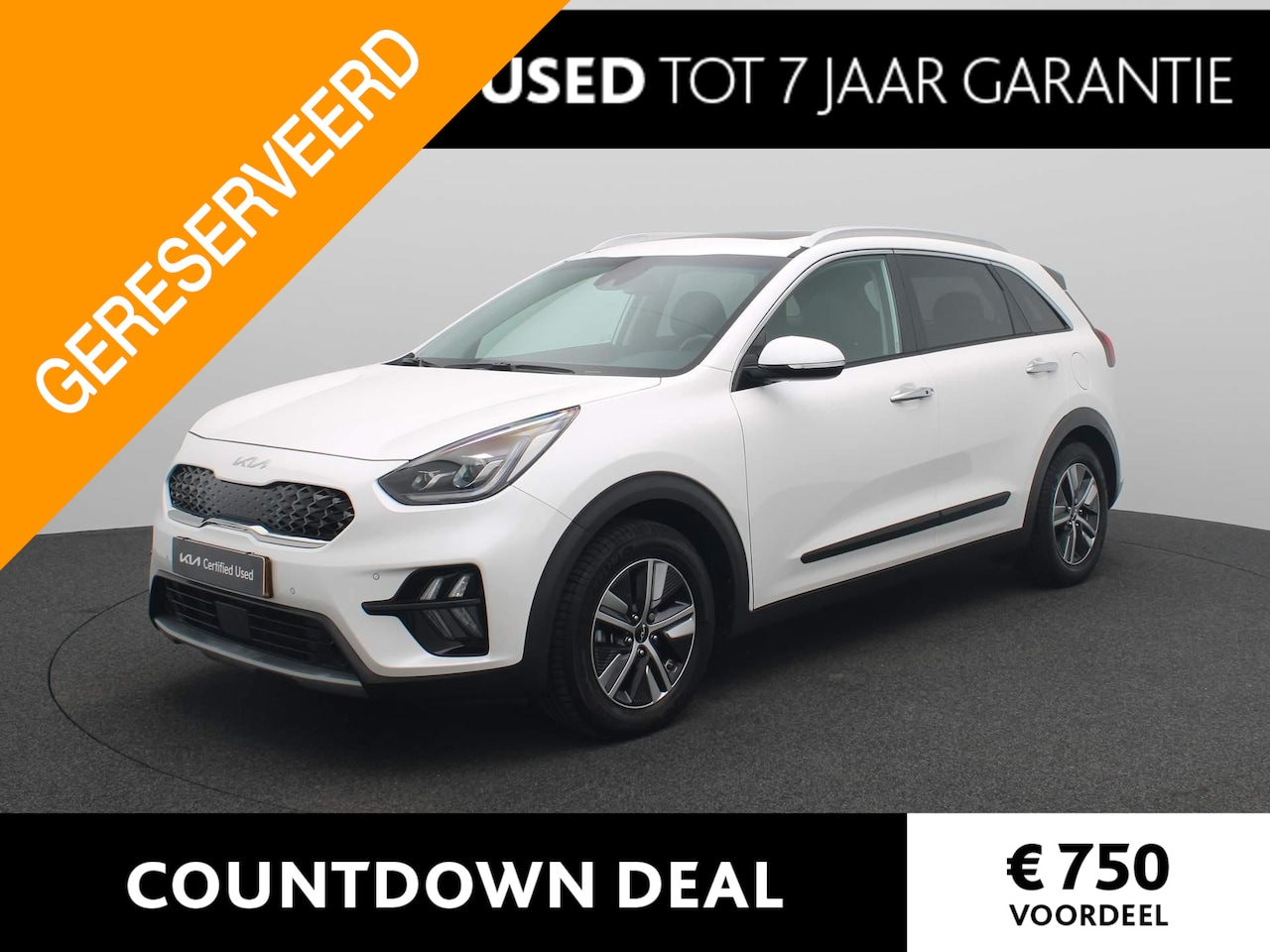 Kia Niro - 1.6 GDi Hybrid ExecutiveLine | Full options | Eerste eigenaar | Trekhaak | Leder | Stoel-/ - AutoWereld.nl