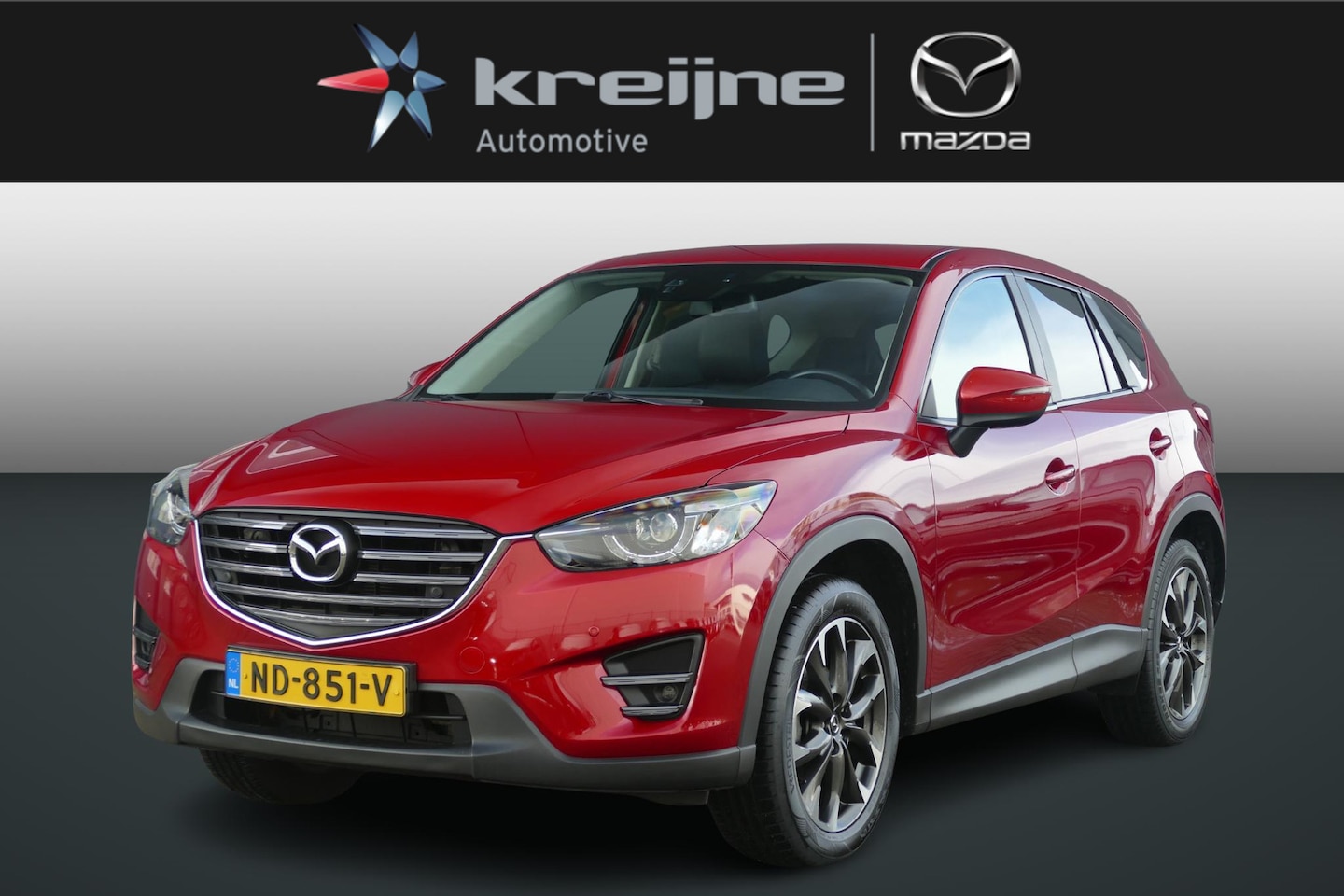 Mazda CX-5 - 2.0 SkyActiv-G 165 GT-M Line 2WD | Navi | Cruise | Leder | Trekhaak | RIJKLAARPRIJS!! - AutoWereld.nl