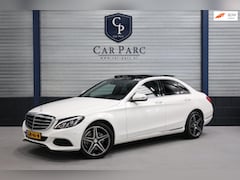 Mercedes-Benz C-klasse - 180 Prestige LED/SFEER/PANORAMADAK/HALF LEER+S.VERWARMING/PDC/LMV/CRUISE/ECC/12 MDN GARANT