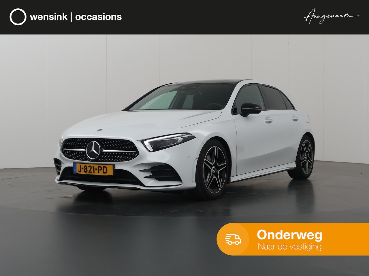 Mercedes-Benz A-klasse - 180 Business Solution AMG | Panoramadak | WideScreen | Stoelverwarming | Ele. verstelbare - AutoWereld.nl