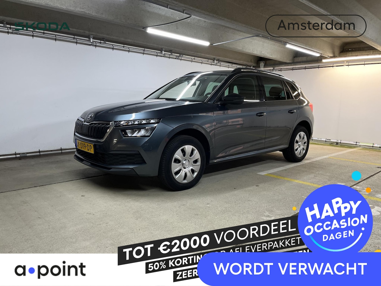 Skoda Kamiq - 1.0 TSI Active 95 pk | Navigatie via App | Cruise control | Airco | LED koplampen | - AutoWereld.nl