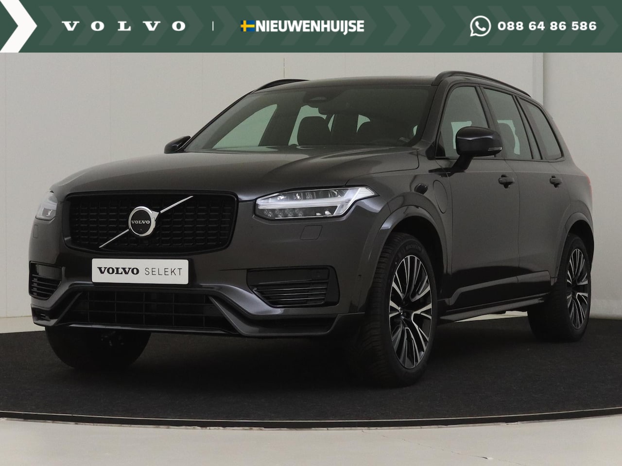 Volvo XC90 - 2.0 T8 Recharge AWD Ultimate Dark | Trekhaak | Luchtvering | Bowers & Wilkins | Stuur + St - AutoWereld.nl