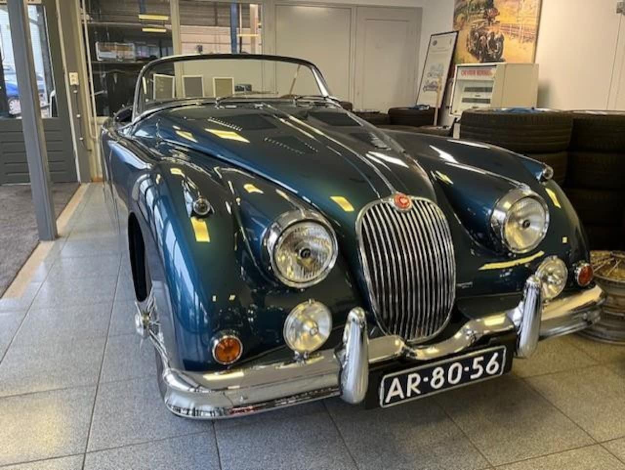 Jaguar XK - XK150S 3.4L OTS Volledig gerestaureerd in nieuwstaat - AutoWereld.nl