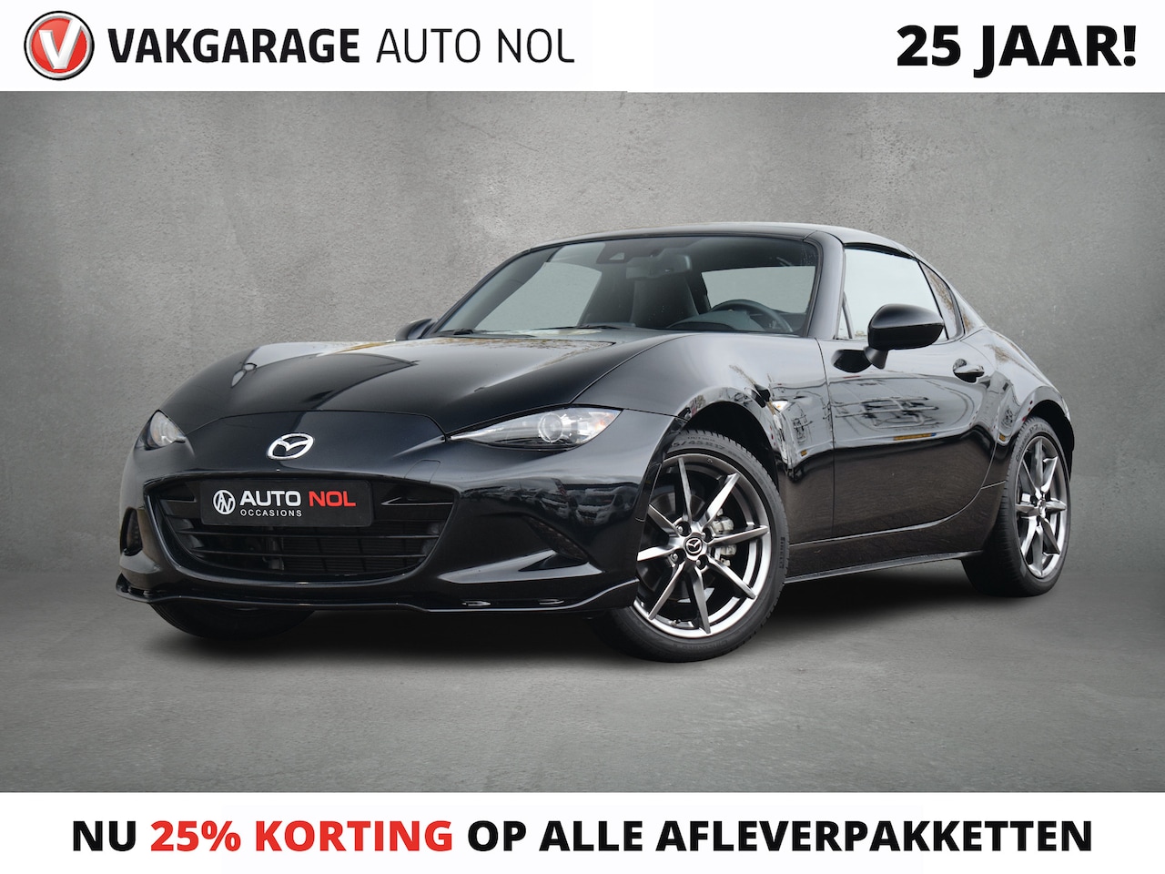 Mazda MX-5 RF - 2.0 SkyActiv-G 184 | 184 PK | Hardtop | CarPlay | BOSE | Leer - AutoWereld.nl