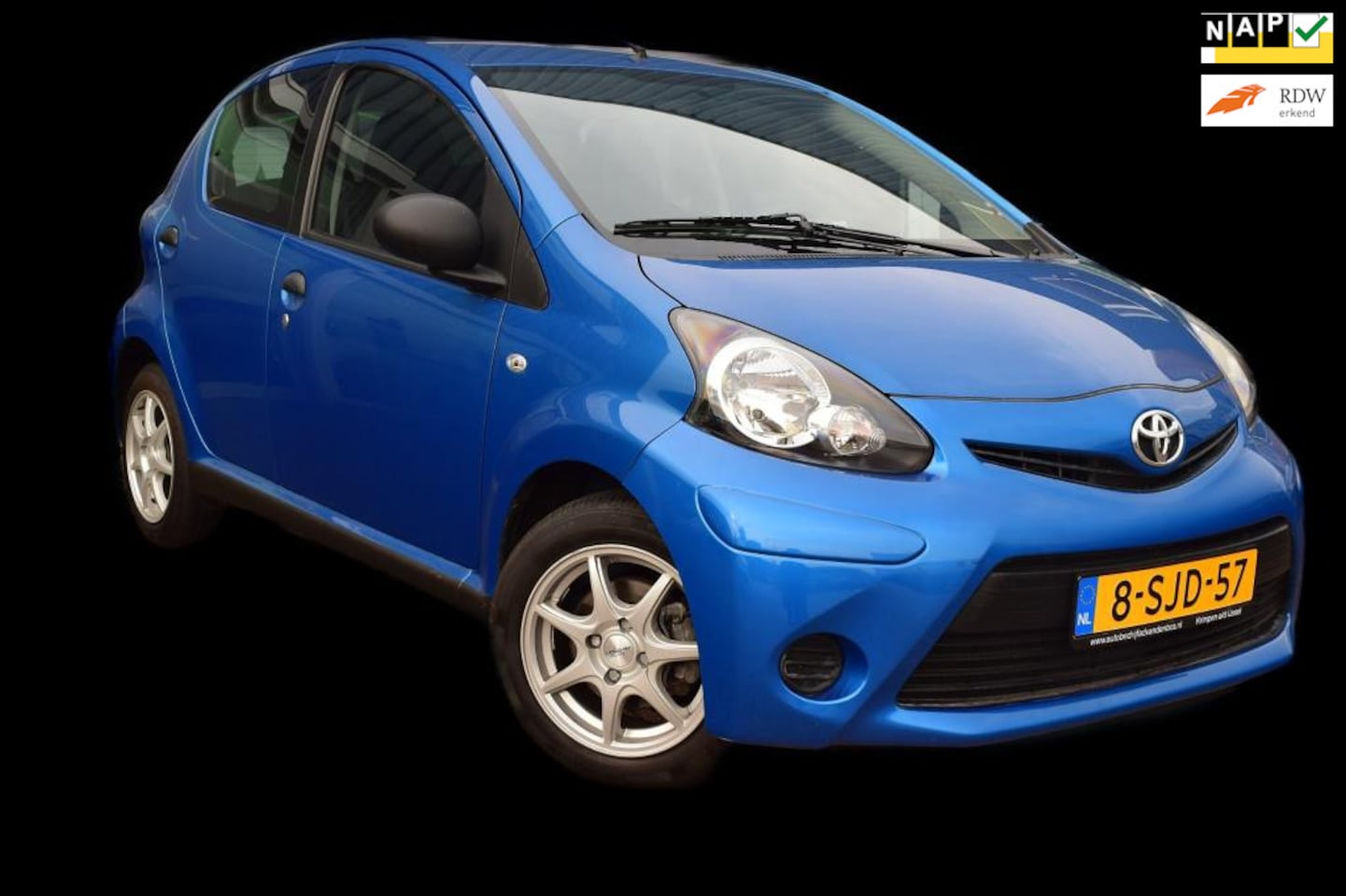 Toyota Aygo - 1.0 VVT-i Now 1.0 VVT-i Now, 5-DRS, Airco, Elek. ramen, NAP, Org. lage KM stand - AutoWereld.nl