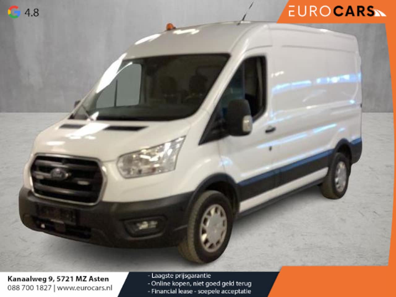 Ford Transit - 2.0 L2H2 Trend 131PK Airco Navi Camera Parkeersensoren - AutoWereld.nl