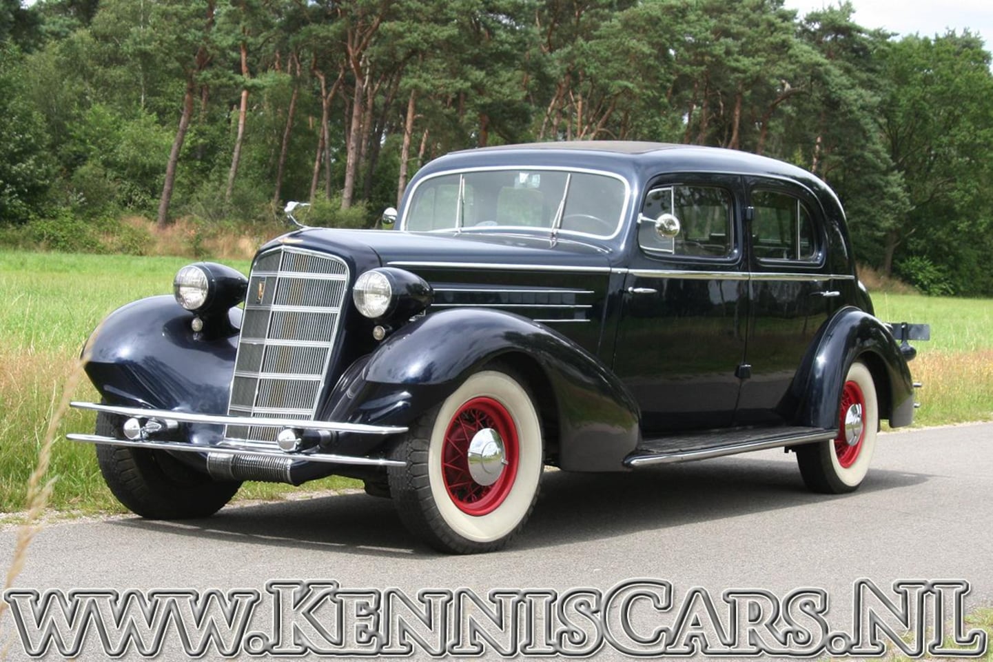 Cadillac Fleetwood - 1934 Town Sedan serie 370D V12 Body Sedan - AutoWereld.nl