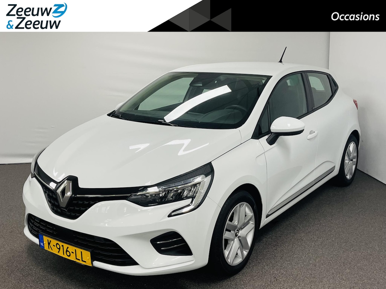 Renault Clio - 1.6 E-Tech Hybrid 140 Zen Automaat Navi airco parkeersensoren Trekhaak apple carplay andro - AutoWereld.nl