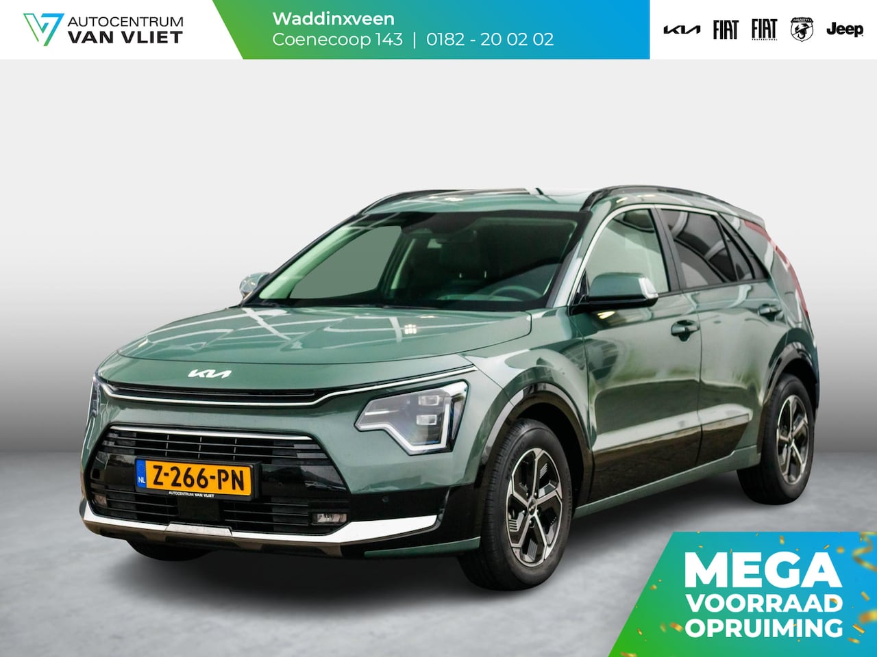 Kia Niro - 1.6 GDi Hybrid DynamicPlusLine | Apple Carplay | Camera | Adapt. Cruise | Head-Up | Navi | - AutoWereld.nl