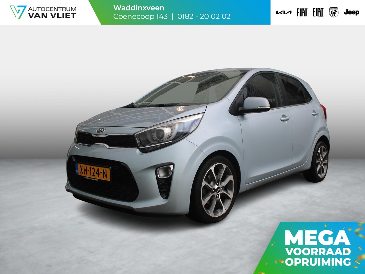 Kia Picanto - 1.0 CVVT Design Edition | Navi | Clima | Trekhaak | Brownpack | Camera | Cruise Control - AutoWereld.nl