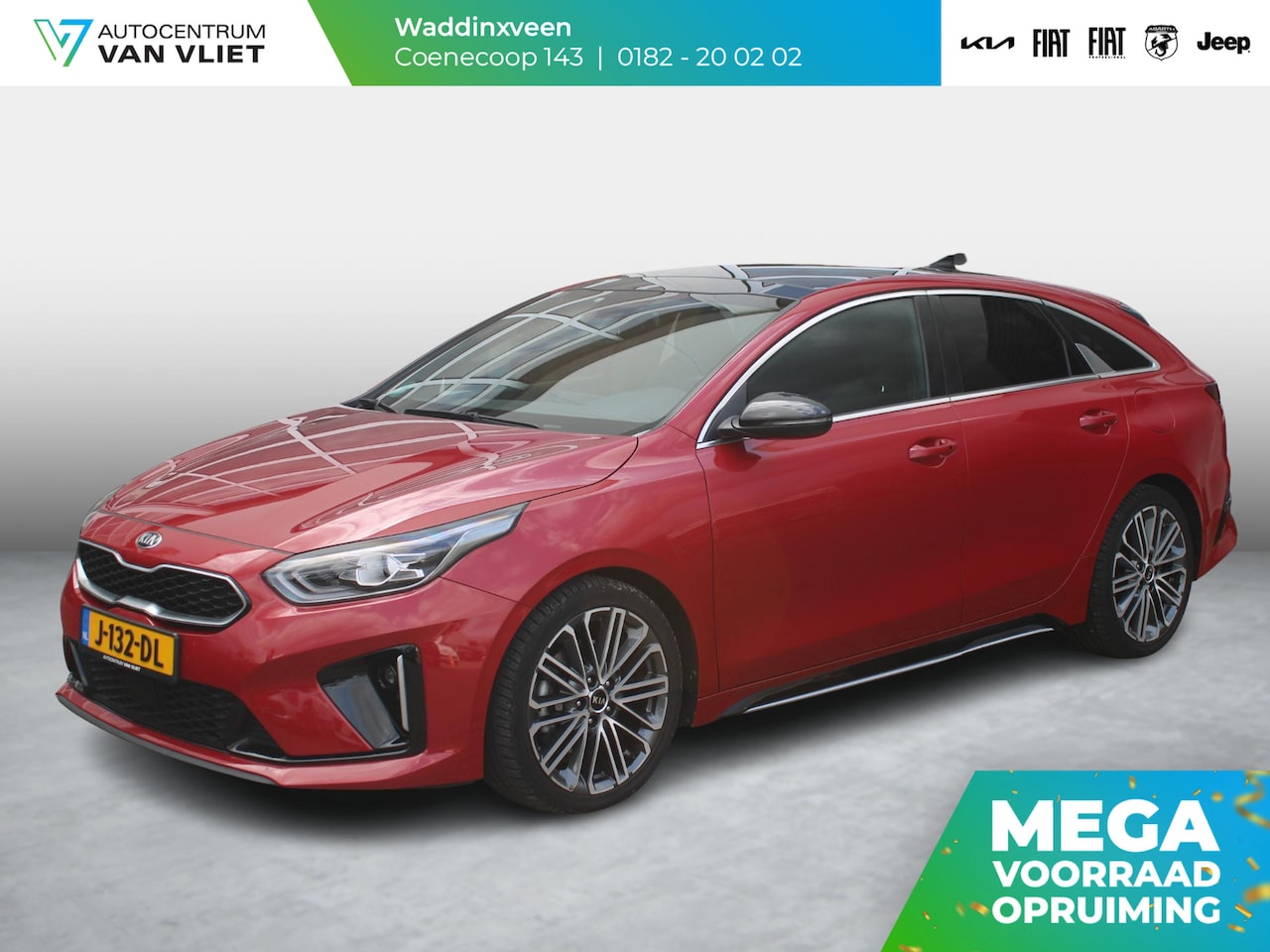 Kia Pro cee'd - 1.4 T-GDI GT-PlusLine | LED | Clima | Carplay | Elek. Klep | Navi | Adapt. Cruise | Camera - AutoWereld.nl