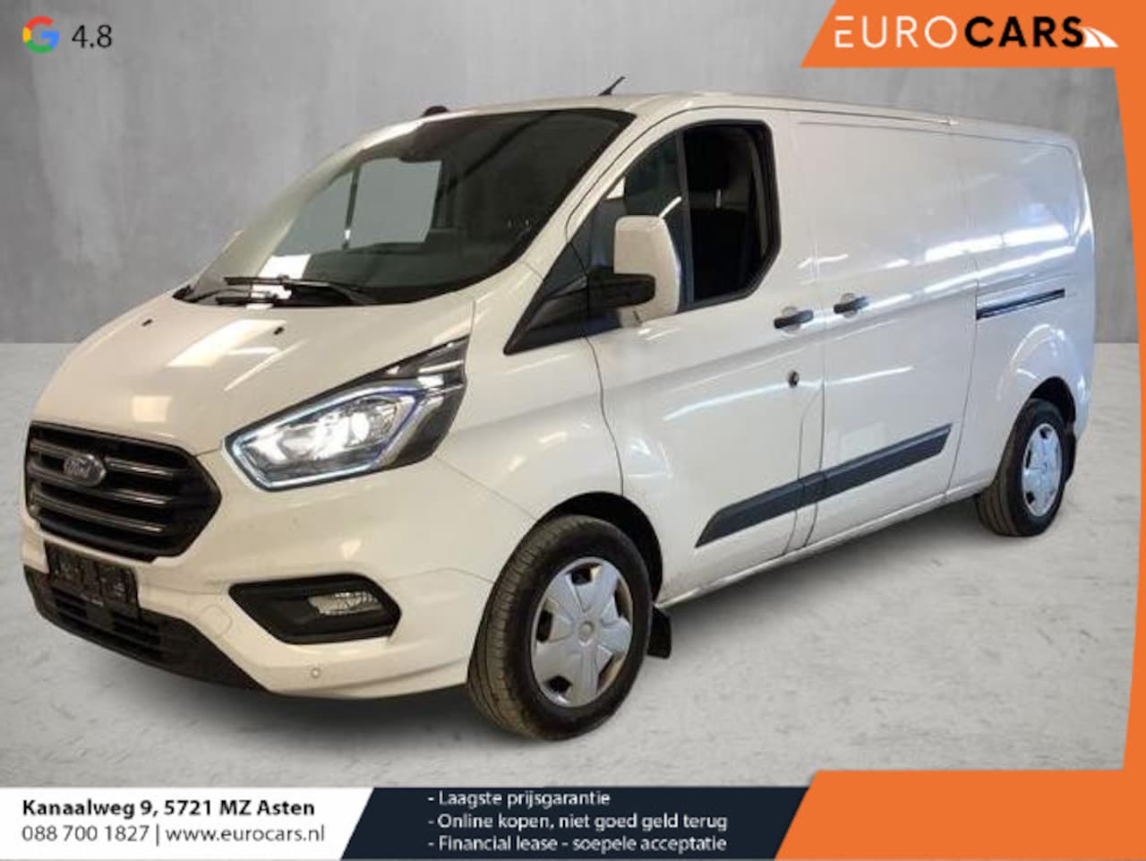 Ford Transit Custom - 2.0 TDCI L2H1 Trend Airco Navi Camera Parkeersensoren Trekhaak 2x Schuifdeur - AutoWereld.nl