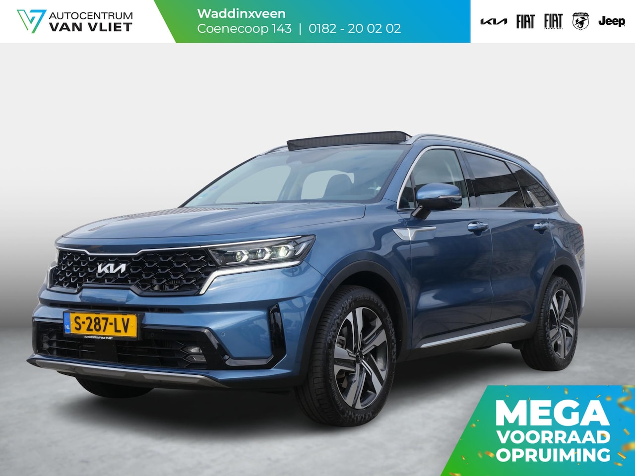 Kia Sorento - 1.6 T-GDI Hybrid DynamicPlusLine | Trekhaak | 1650KG Trekgewicht | Schuif/Kanteldak | Lede - AutoWereld.nl