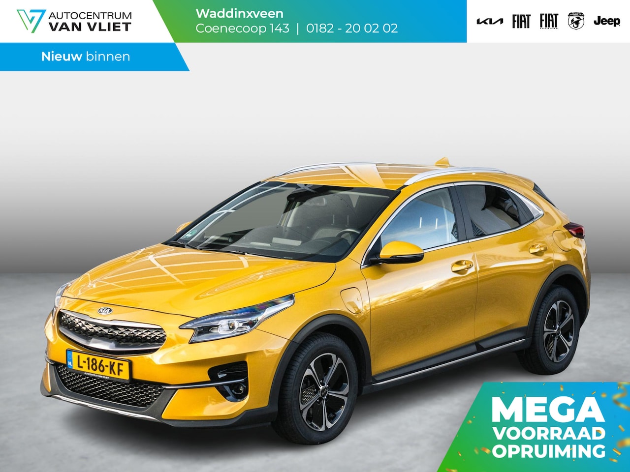 Kia XCeed - 1.6 GDi PHEV DynamicLine l Camera l Bluetooth l Cruise l - AutoWereld.nl