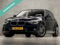 BMW 1-serie - 116i Sportline (GROOT NAVI, CLIMATE, M STUUR, M SPORT ONDERSTEL, STOELVERWARMING, LEDEREN