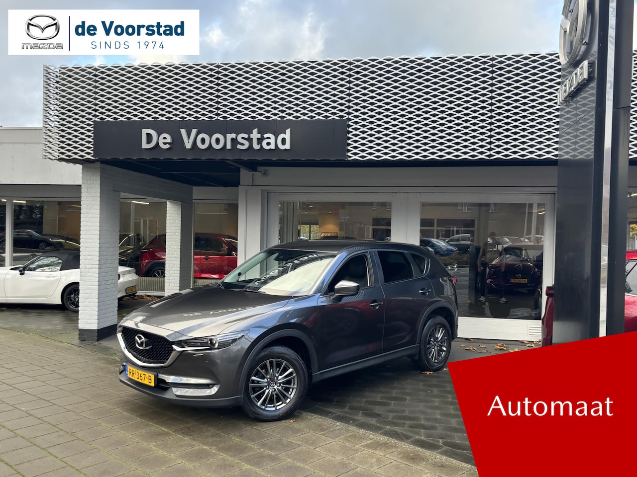 Mazda CX-5 - 2.0 SkyActiv-G 165 TS+ Bose\Leer |Trekhaak Origineel NL, Dealer onderhouden - AutoWereld.nl