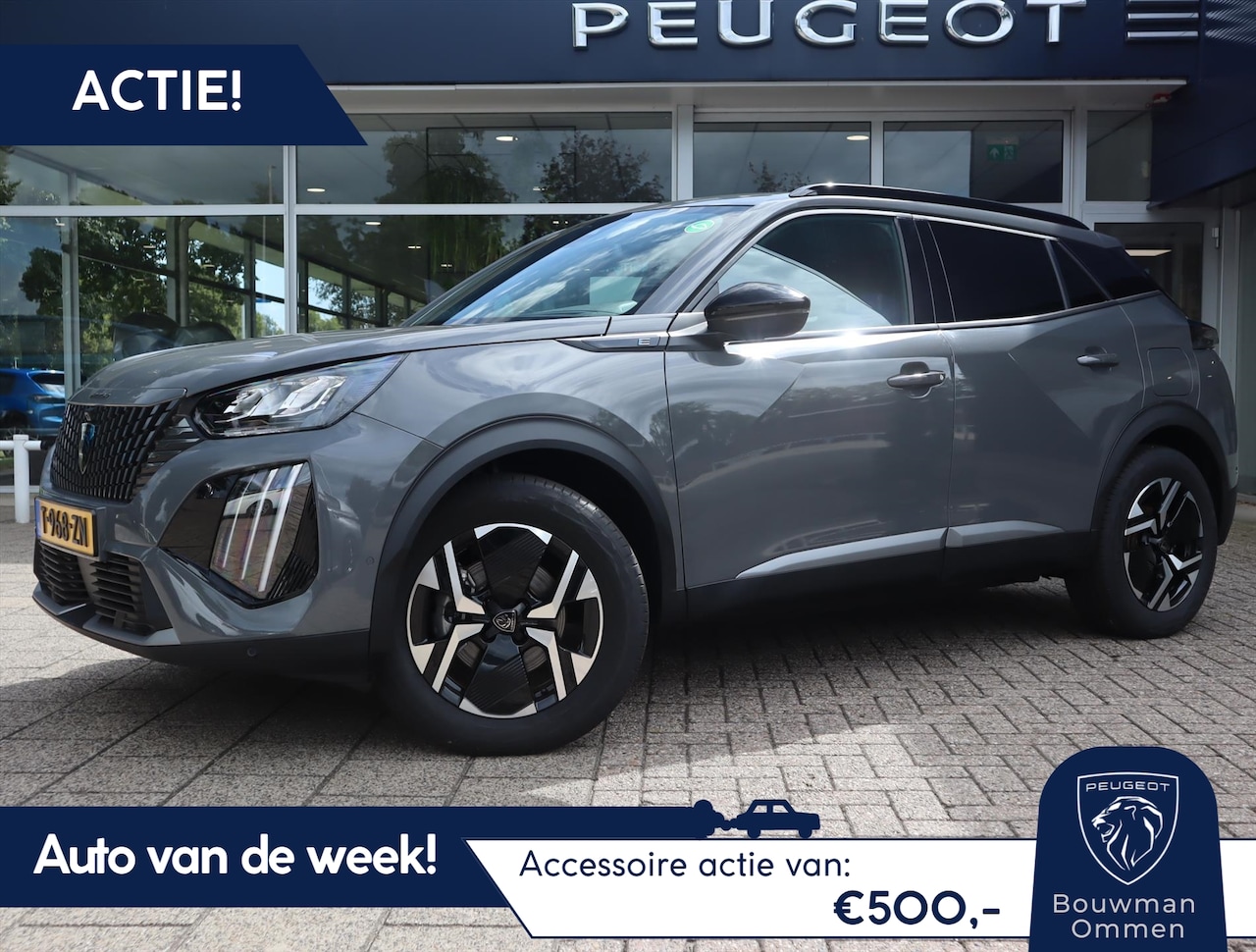 Peugeot e-2008 - SUV *Auto van de week Actie! Allure EV 54kWh 156pk, Rijklaarprijs, Navigatie Adaptieve cru - AutoWereld.nl