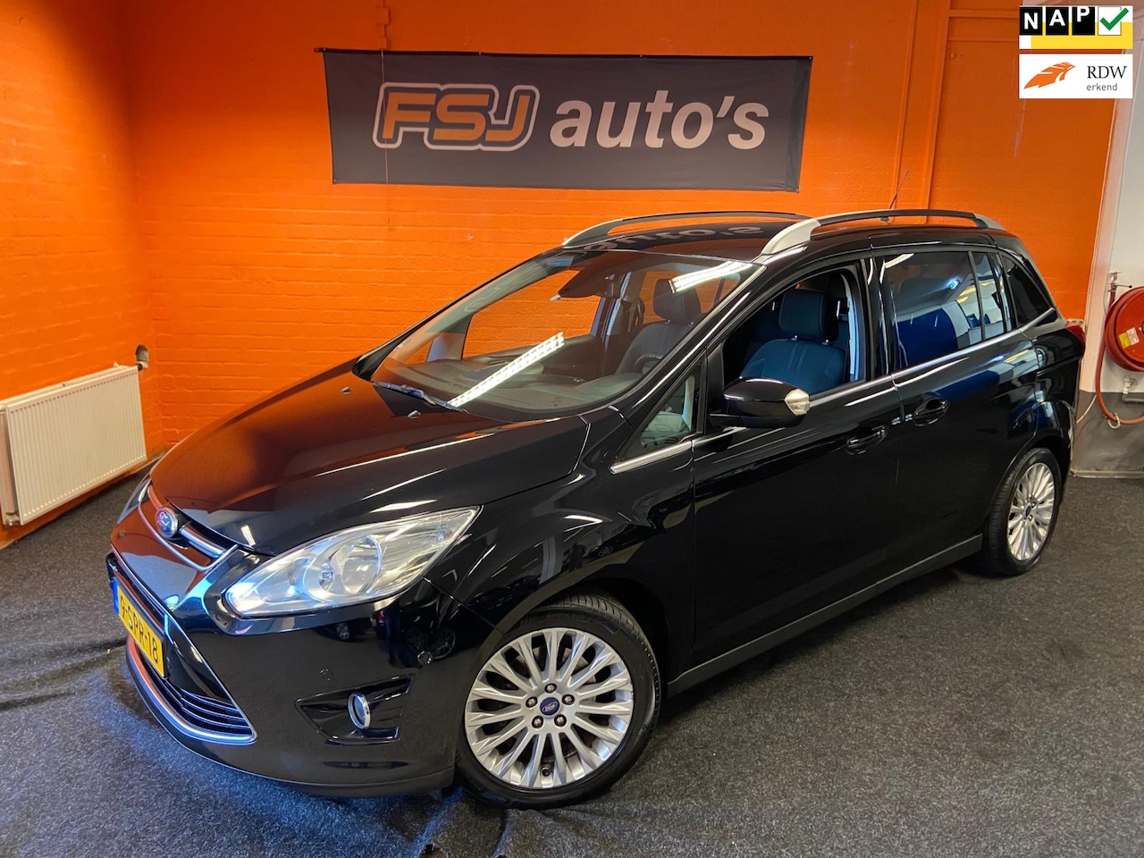 Ford Grand C-Max - 1.0 / 125PK / TITANIUM / NAVI / CAMERA!! - AutoWereld.nl