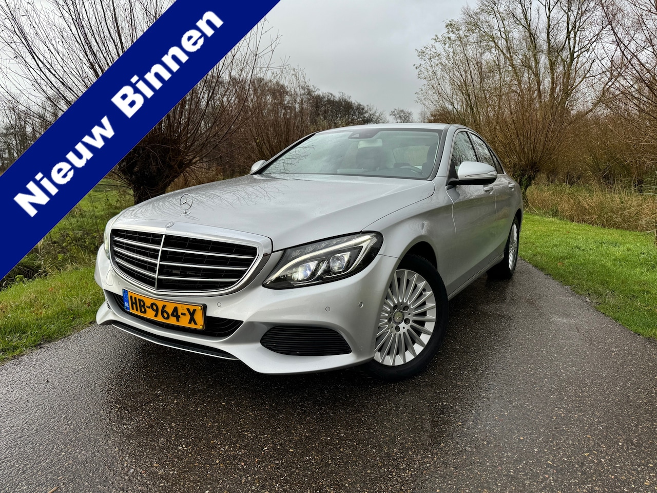 Mercedes-Benz C-klasse - 180 Prestige / Automaat / Airco / Audio-Navi Full Map / Verw. Leder Elektrische Voorstoel - AutoWereld.nl