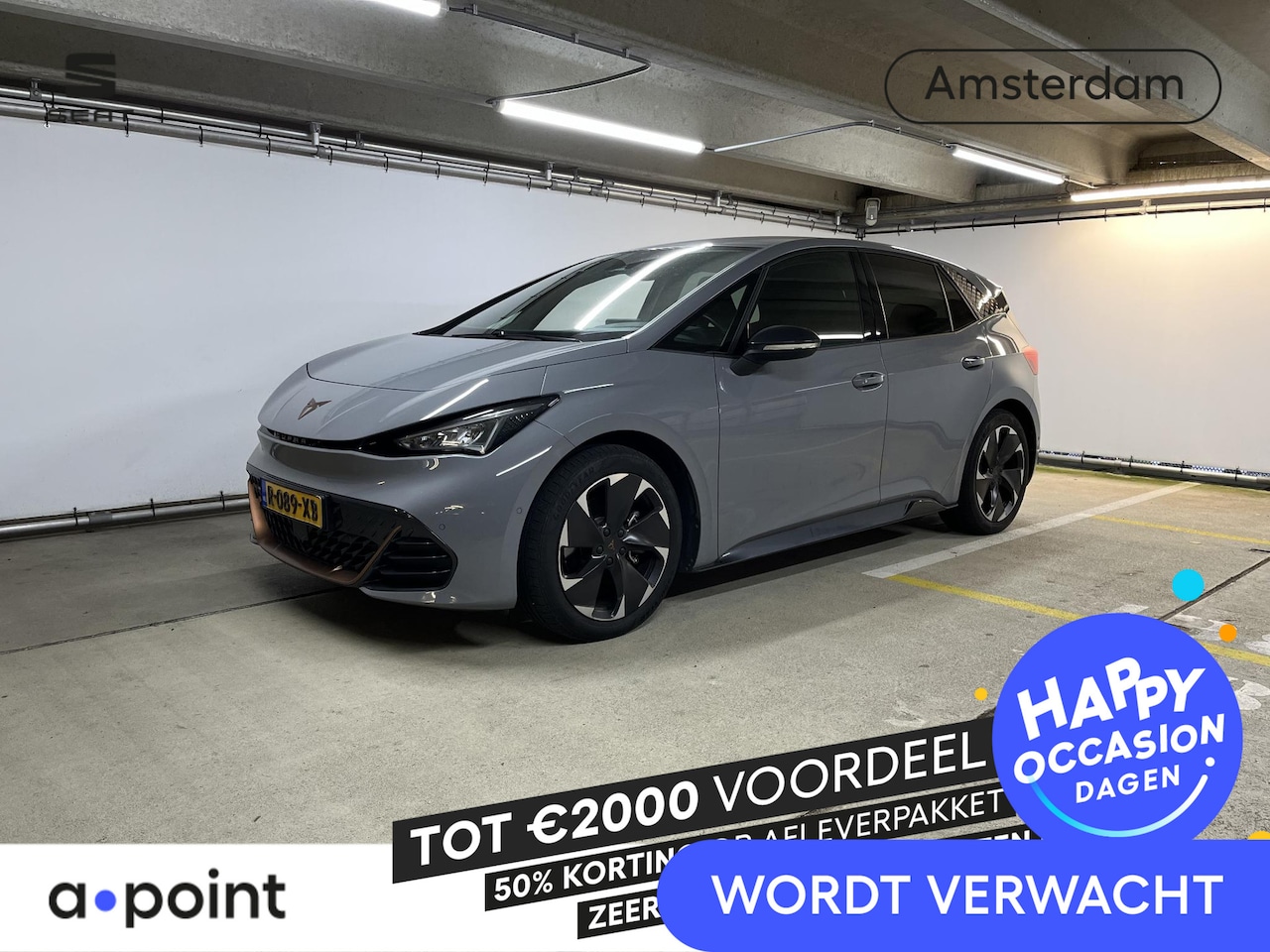 CUPRA Born - Adrenaline 62 kWh 230 pk | € 2000,- aanschafsubsidie | Navigatie | Parkeersensoren (Park a - AutoWereld.nl