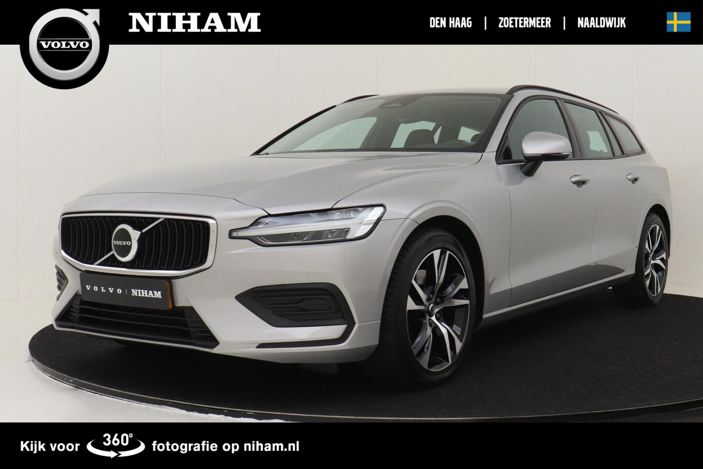 Volvo V60 - B3 (M-HYBRID) ESSENTIAL EDITION -ADAP.CRUISE|BLIS|CLIMATE|CAMERA - AutoWereld.nl