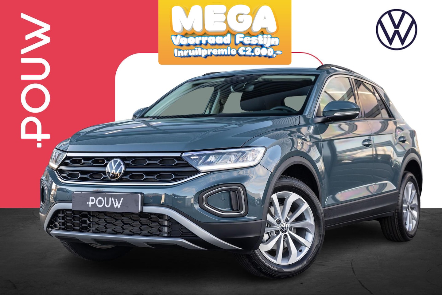 Volkswagen T-Roc - 1.0 TSI 116pk Life Edition | LMV 17" | Trekhaak Afneembaar - AutoWereld.nl