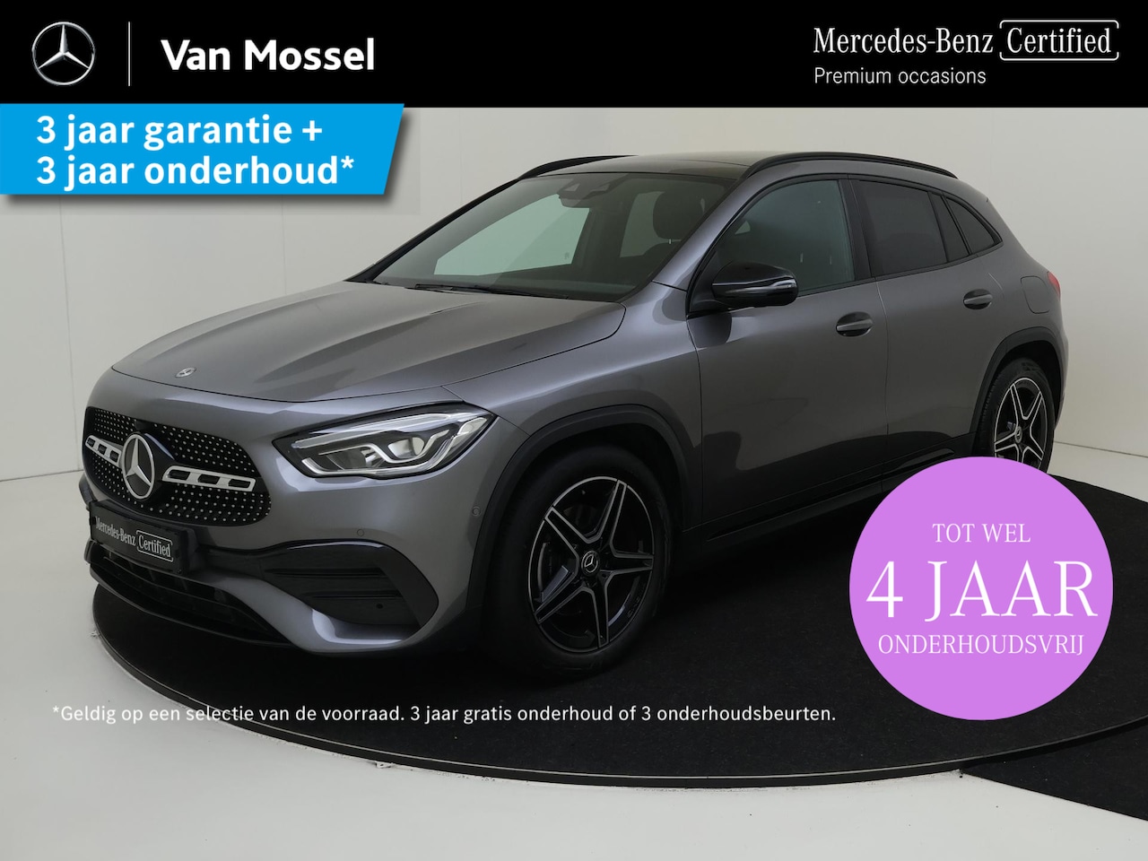 Mercedes-Benz GLA-Klasse - 200 Business Solution AMG / Achteruitrijcamera / Stoelverwarming / Panaroma-schuifdak / Ni - AutoWereld.nl