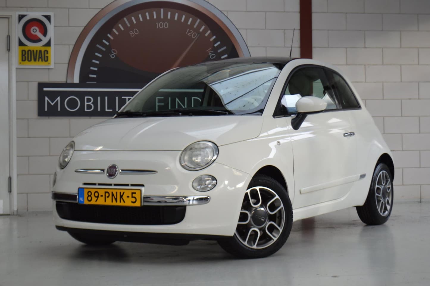 Fiat 500 - 1.2 Lounge 1.2 Lounge, AUTOMAAT, PANORAMA, NL-auto, GARANTIE - AutoWereld.nl