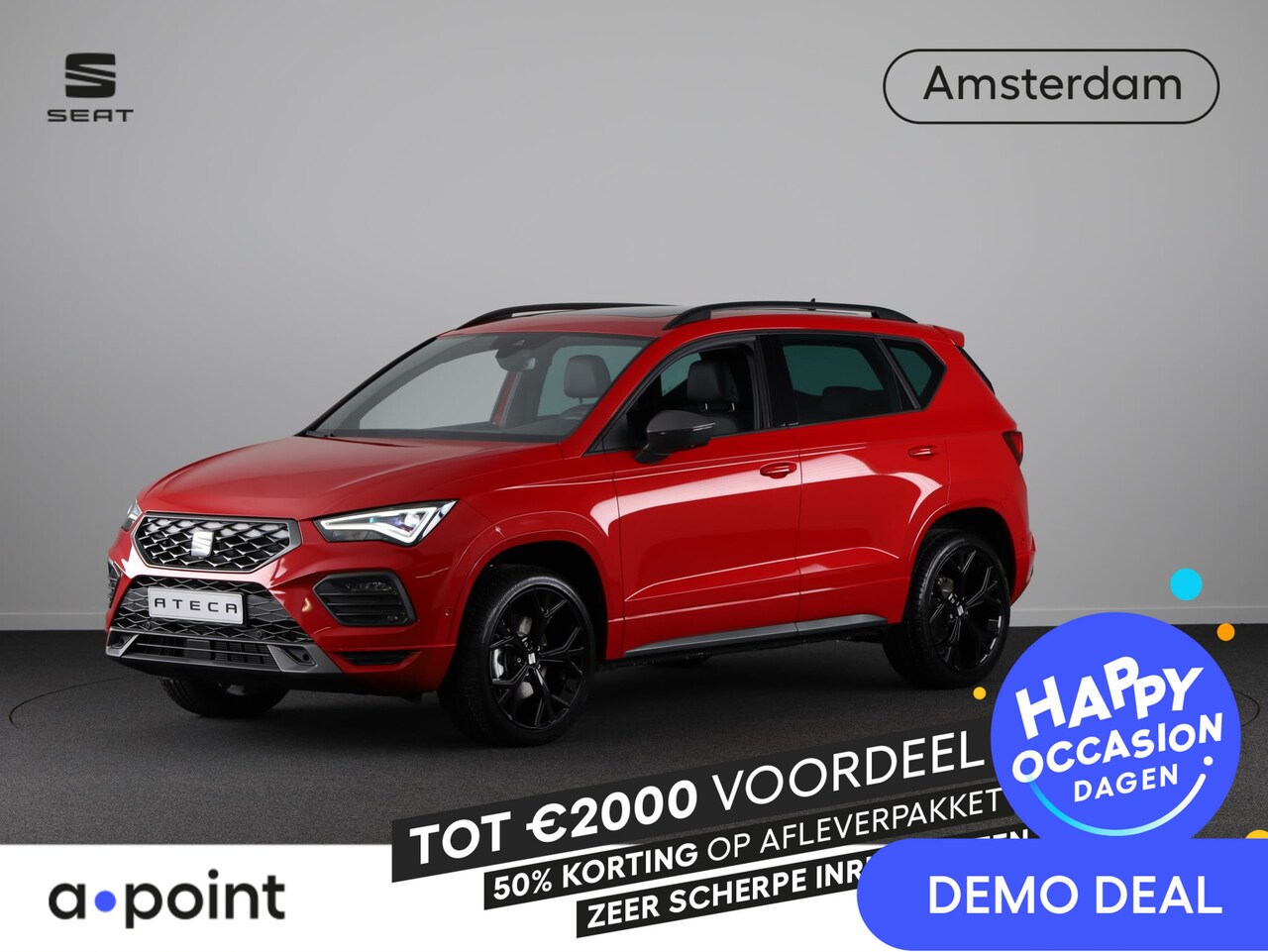 Seat Ateca - FR Business Intense 1.5 TSI 150 pk 7 versn. DSG Panoramadak | Full-Link | Navigatie |  Par - AutoWereld.nl