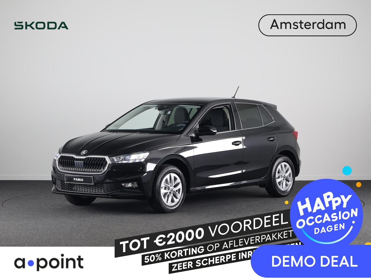 Skoda Fabia - Business Edition 1.0 70 kW I Hatchback 5 95pk | Navigatie via App | Parkeercamera | Lichtm - AutoWereld.nl