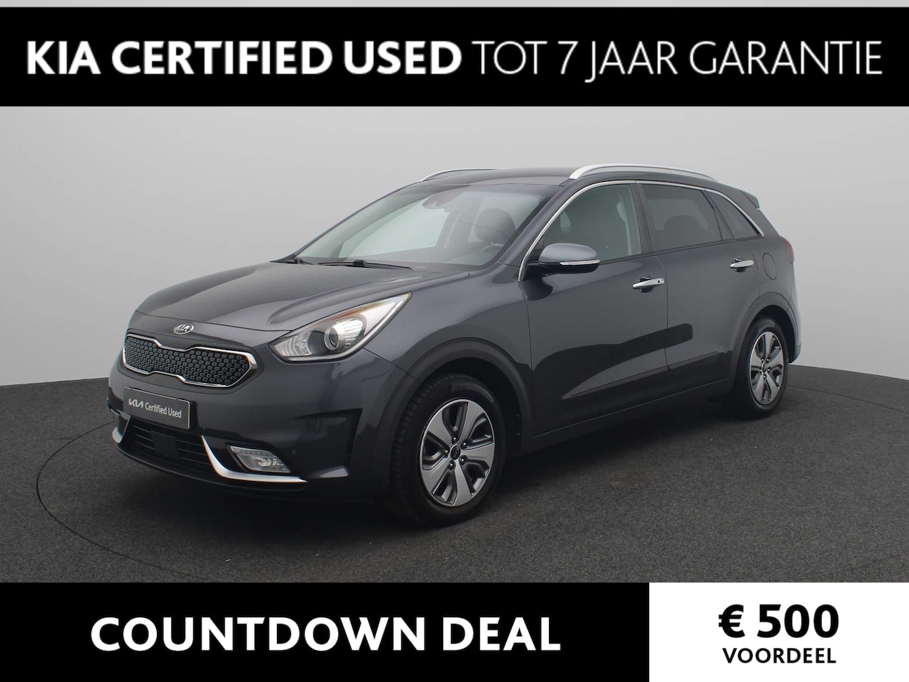 Kia Niro - 1.6 GDi Hybrid DynamicLine Edition | Climate control | Keyless entry | Camera | Navi | Tre - AutoWereld.nl