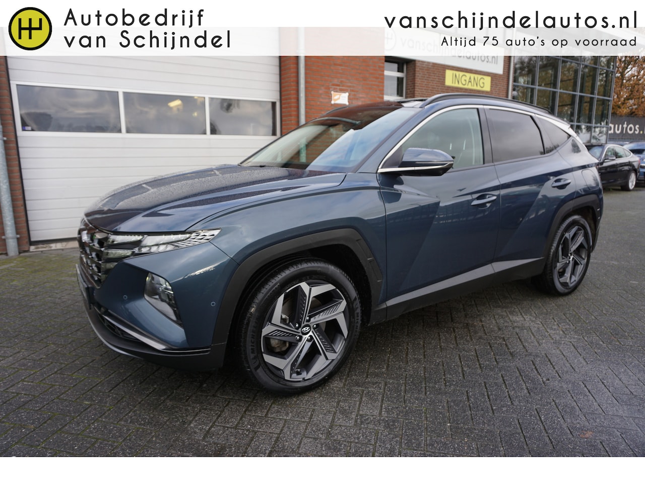 Hyundai Tucson - 1.6 T-GDI PHEV 4WD 265PK PREMIUM SKY FULL OPTIONS!!! 360CAMERA PANORAMADAK AFN.TREKHAAK FU - AutoWereld.nl